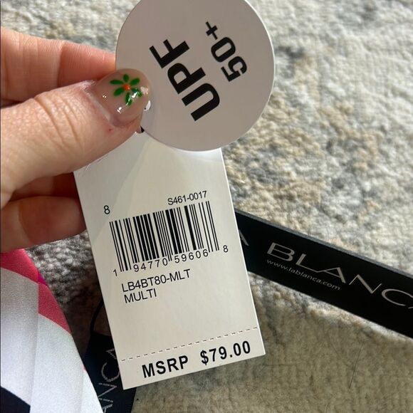 NWT Trina Turk Multicolor Geometric Bikini - Picture 3 of 5